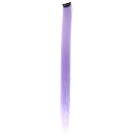 Long Straight Women colorful Synthetic Clip In Hair Extension purple