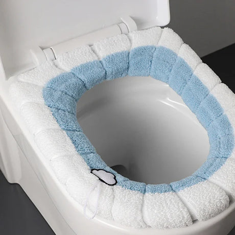 Microfiber Winter Special Toilet Seat Cover - Shop N Save