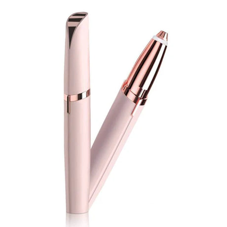 Easy Portable Eyebrow Hair Remover Rechargeable Trimmer - Pink - Shop N Save