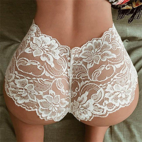 Women Lace Balconette Women Panty - White - Shop N Save