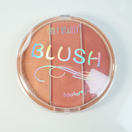 Only Beauty Blush 3-Color Makeup Set for Flawless Beauty (01)