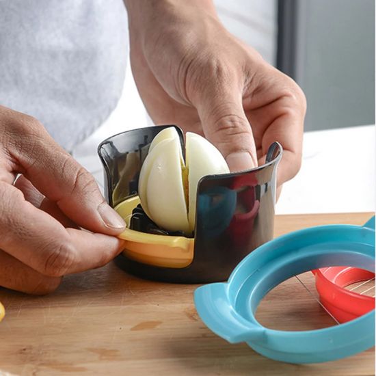 Fruit Egg Vegetable Slicer 3 In 1 Cutter Kitchen Gadgets (Multicolor) - Shop N Save