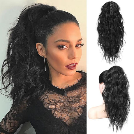 Claw Clip Ponytail Wig