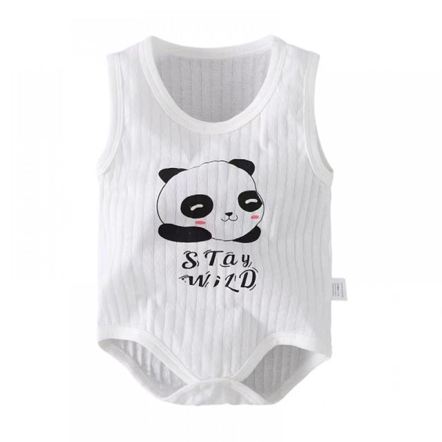 Summer Infant Jumpsuit New Born Baby Romper - White - Shop N Save