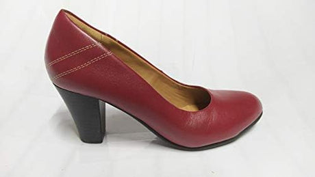 Rusty Red Cabin High Heel Shoes: Stylish, Comfortable, Versatile Fashion - Shop N Save