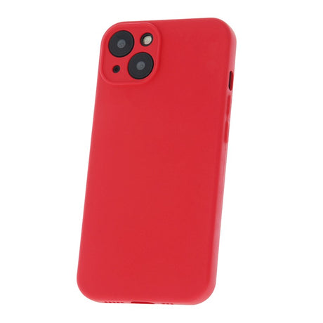 Luxury Silicon case for IPhone 14 (Red)