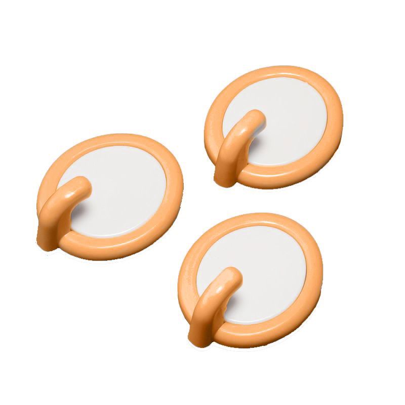 Italo Sticky Hooks - Pack of 3 (Orange)