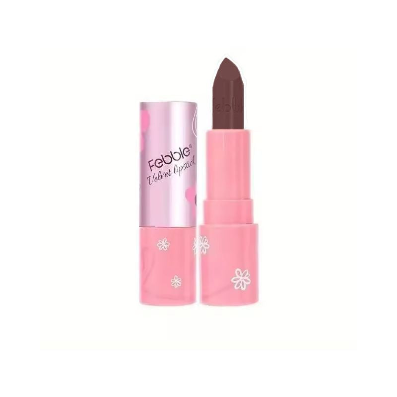 Febble Velvet Lipstick: Luxurious Matte Finish for Stunning Lips 1 pcs (04)