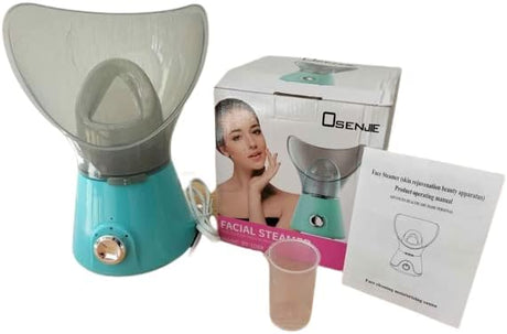 Osenjie Facial Steamer Mist Moisturizing Household Skin Care Artifact - Nano Nasal Steamer - Blackheads - Unclogs Pores - Spa Quality