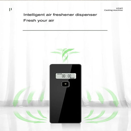 GS Dispenser Aerosol-LCD-E Black With Logo (N.Device) - Shop N Save