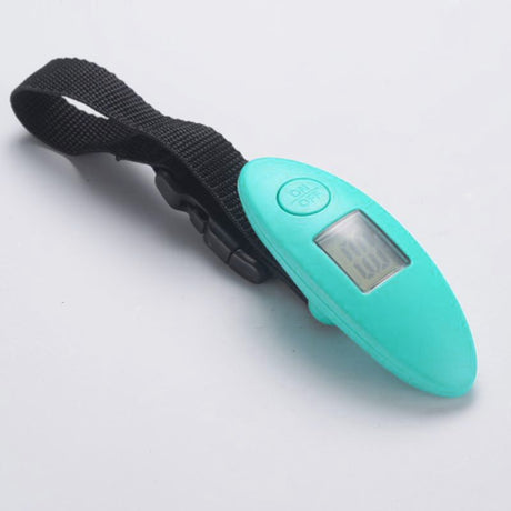 Mini LCD Digital Luggage Scales Portable Travel Bag Weighing Accurate Scales (Sea Green) .