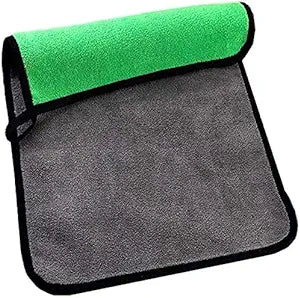 Heavy Microfiber Car Cloth: Double-Sided, Lint-Free, 800 GSM - Shop N Save
