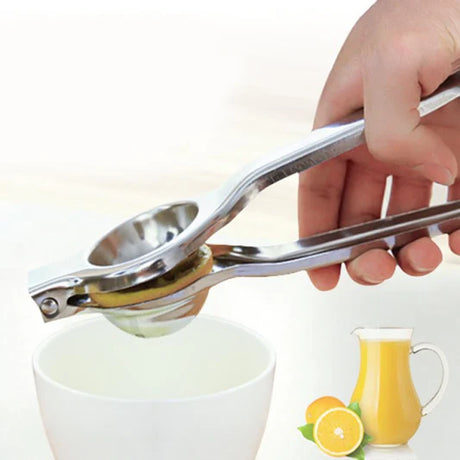 Mini Manual Lemon Juicer Extractor - Sliver - Shop N Save