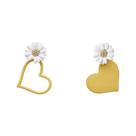 Love Little Daisy Earrings - White Yellow - Shop N Save