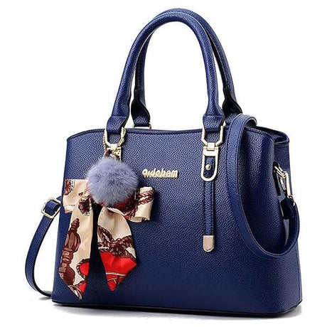 Fashion Large Capacity Stylish Shoulder Handbags - Blue - Shop N Save