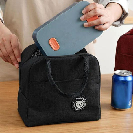 Large Capacity Portable Lunch Bag: Insulated, Fresh, Hot Meals Anywhere - Shop N Save