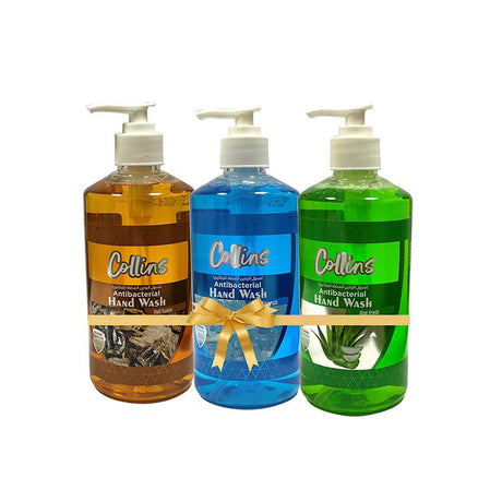 Collins Hand Soap Trio: Ocean, Oud, Aloe - 1500ml Promo Pack - Shop N Save
