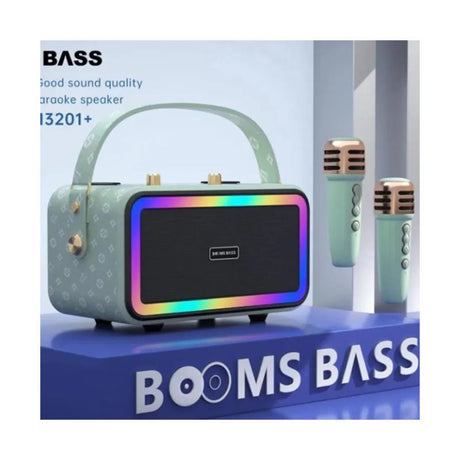 Powerful Karaoke Bluetooth Speaker - BOOMS BASS M3201 - Shop N Save