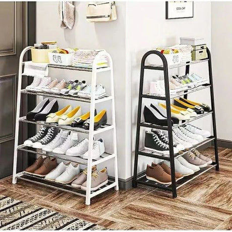 5-Tier Shoe Rack: Organize, Tidy, Space-Saving, Durable Design - Shop N Save