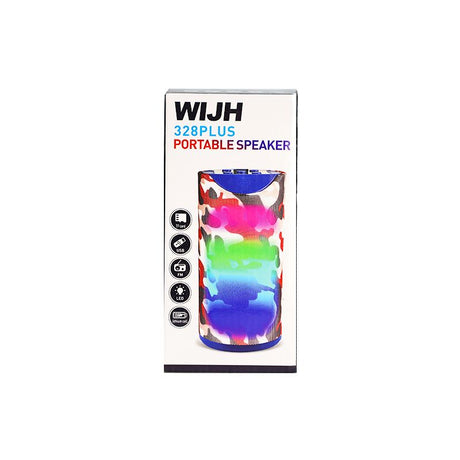 Wijh 328 Plus: Powerful Portable Speaker with Bluetooth Connectivity Brown - Shop N Save