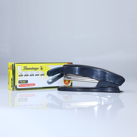 Flamingo FS-85 Stapler - Compact, Efficient, Modern Design (Black) - Shop N Save