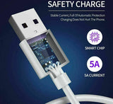 Type C Cable: 5A Fast Charge, Genuine Data Transfer - Shop N Save