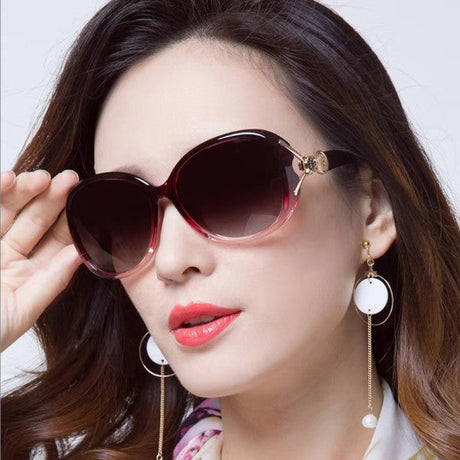 Ladies Fashion Elegant Gradient Sunglasses - Light Purple - Shop N Save