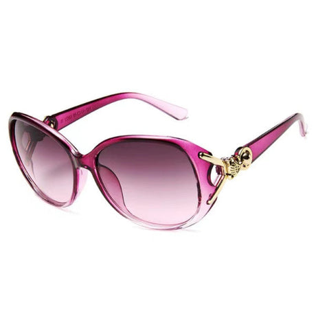 Ladies Fashion Elegant Gradient Sunglasses - Light Purple - Shop N Save