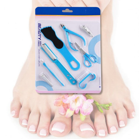 8 Pieces Manicure Pedicure Nail Care Tool Set - Shop N Save
