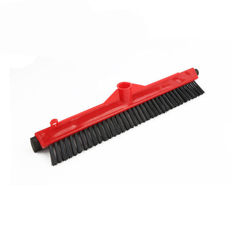 Dual Head Brush Versatile Cleaning With Squeegee Head - 50cm - Red - Shop N Save