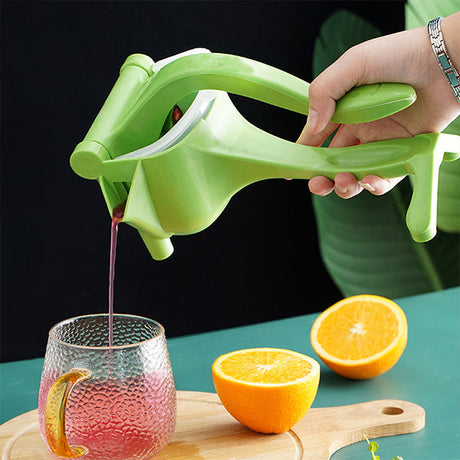 Single Press Household Multifunctional Fruit Lemon Orange Squeezer Citrus Manual Hand-Held Extracting Juicer - Shop N Save