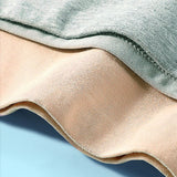 Stylish High Waist Brief Underwear Soft Summer Fabric Elastic Closure Mesh Pattern Underwear - Orange Red - Shop N Save