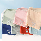 Stylish High Waist Brief Underwear Soft Summer Fabric Elastic Closure Mesh Pattern Underwear - Orange Red - Shop N Save