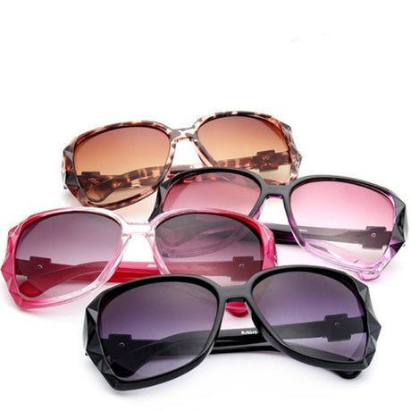 Ladies Big Frame Fashion Wild Sunglasses - Black - Shop N Save