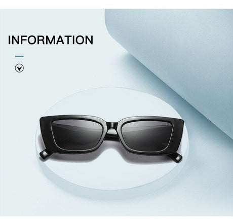 Women Fashion Small Frame Personality Sunglasses - Black - Shop N Save