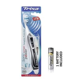 Trisa Sonic Battery Powered Adult Toothbrush, 1 Piece